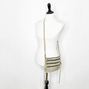 REBECCA MINKOFF 3 Zip Moto Crossbody Bag LEOPARD pouch suede small